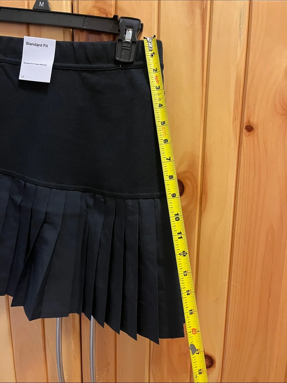 Nike Black Pleated Skater Tennis Skirt